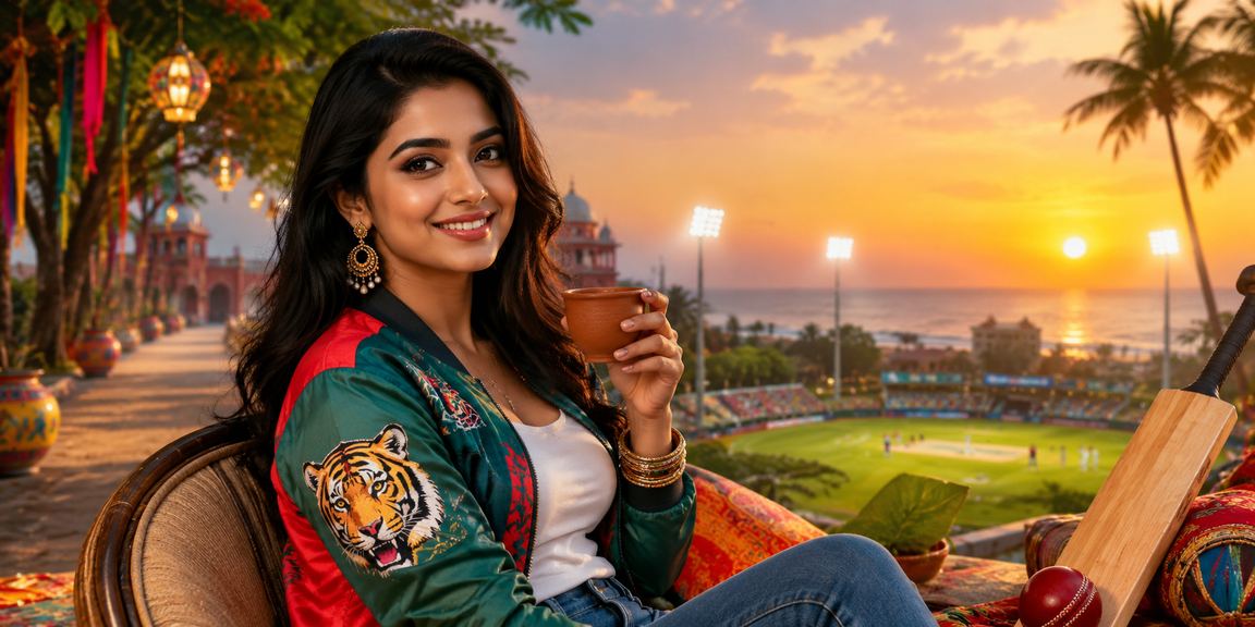 রাজশাহীতে পহেলা বৈশাখে ক্রিকেট বেটিং উপভোগ করছেন একজন খেলোয়াড়