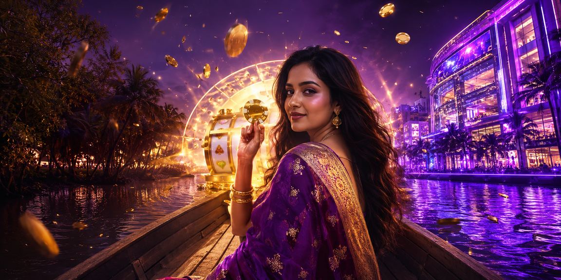 সুন্দরবন নিয়ন আলোয় অনলাইন স্লট গেম উপভোগ